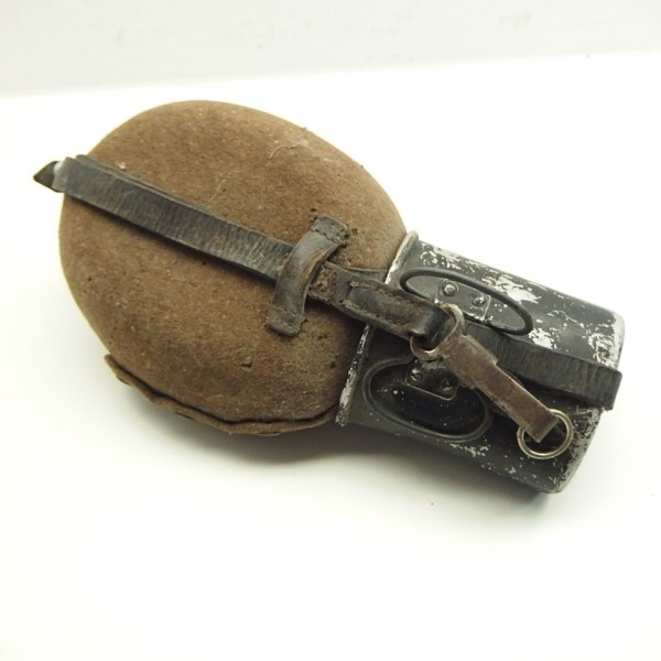 Wehrmacht canteen complete with felt cover and straps