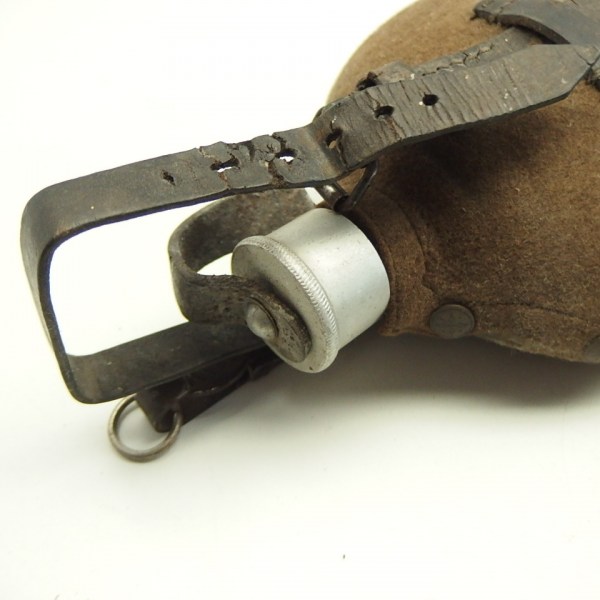 Wehrmacht canteen complete with felt cover and straps