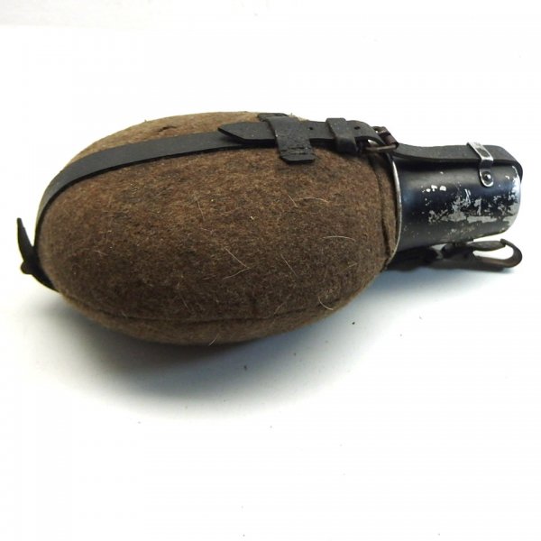 Wehrmacht canteen complete with felt cover and straps