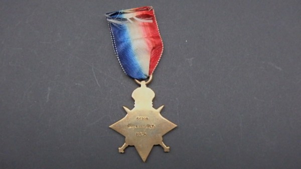 1914 Star with MONS Bar, British award for the 1914-1915 star