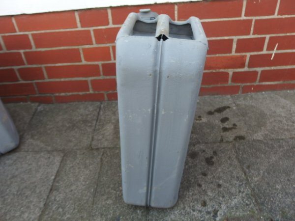Wehrmacht unit canister, petrol canister gray 20L