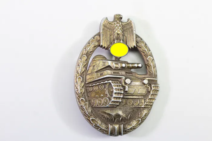 Panzerkampfabzeichen S&L Steinhauer & Lück in Bronze