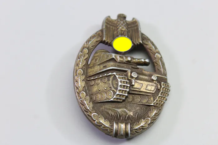 Panzerkampfabzeichen S&L Steinhauer & Lück in Bronze