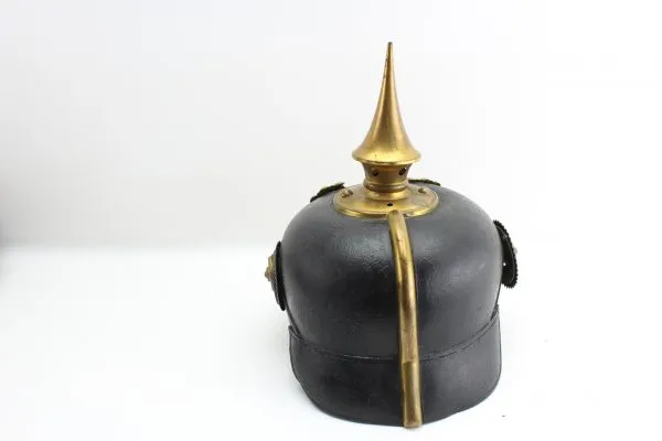 Pickelhaube Infanterie Preußen um 1910  Mit Gott für König und Vaterland