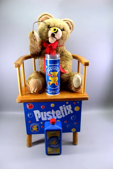 Pustefix Bär, Pustebär, Originaler Pustefix Seifenblasen Bär im Top-Zustand