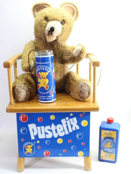 Originaler Pustefix Seifenblasen Bär im Top-Zustand