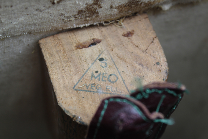 Frühes sowjetisches Scherenfernrohr ASzT 10x45 von 1956 – markiert und gestempelt