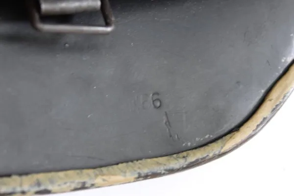 Ww2 Wehrmacht DAK Afrika Stahlhelm M40 with 1 Afrikakorps emblem - camouflage paint