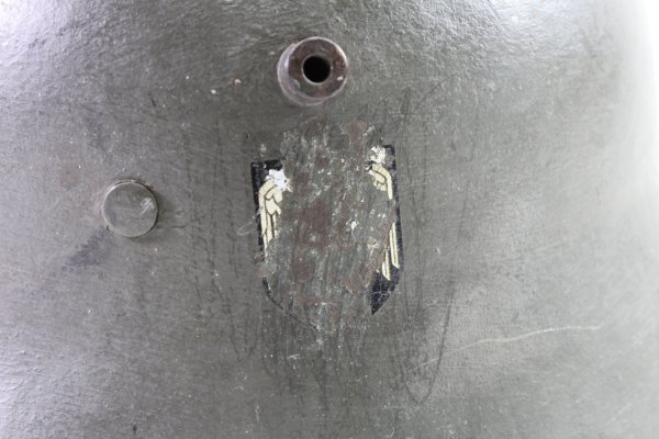 Ww1 steel helmet M18, 1 emblem