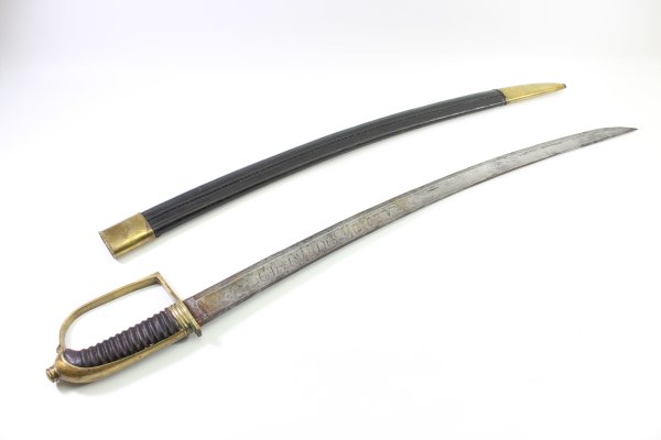 Original Danish Saber - Saber of the Christian's Guard (Flensburg) 1799