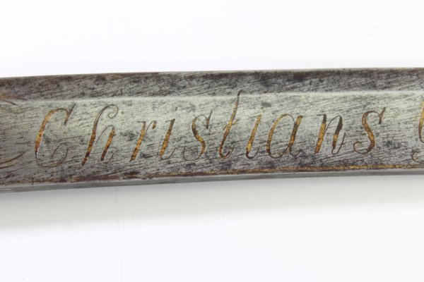 Original Danish Saber - Saber of the Christian's Guard (Flensburg) 1799