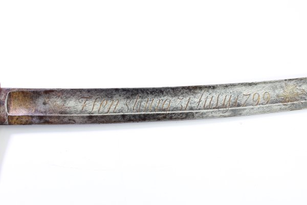 Original Danish Saber - Saber of the Christian's Guard (Flensburg) 1799