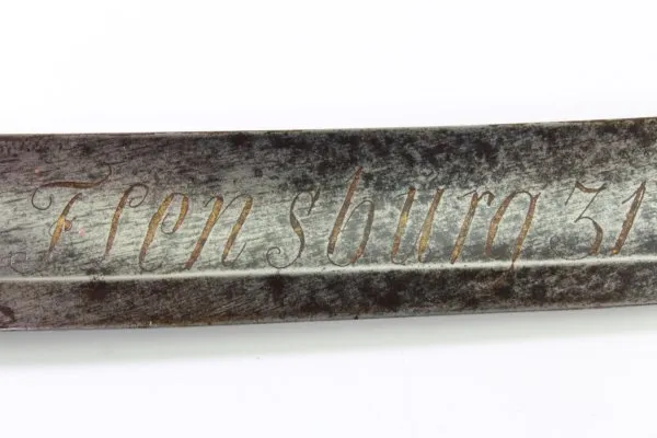 Original Danish Saber - Saber of the Christian's Guard (Flensburg) 1799