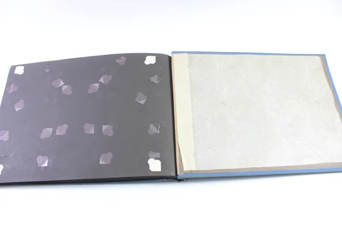 Photo albums belonging to a naval soldier on a submarine, torpedo boat Jaguar, and submarine escort vessel Saar