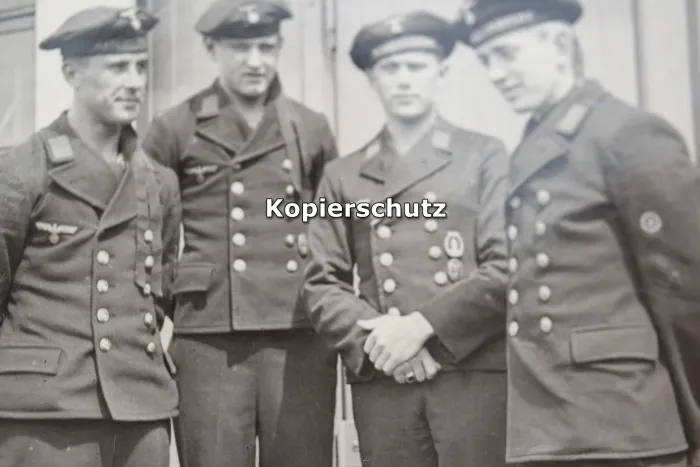 Photo albums belonging to a naval soldier on a submarine, torpedo boat Jaguar, and submarine escort vessel Saar