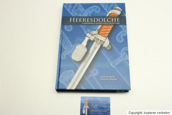 Heeresdolche - Ein Referenzbuch für Sammler von Hessels & Rieske (DEUTSCH & ENGLISCH) mit Speicherkarte