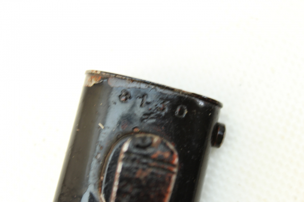 ww2 German K98 bayonet for sidearms, Bakelite handle, manufacturer E. & F. Hörster, matching numbers