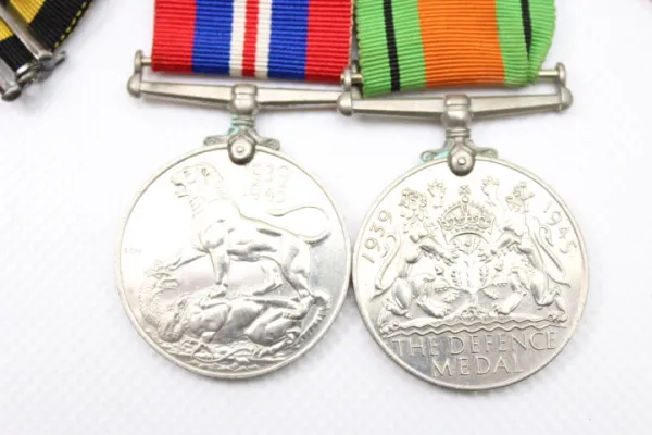 WW2 English World War 6 medal clasp