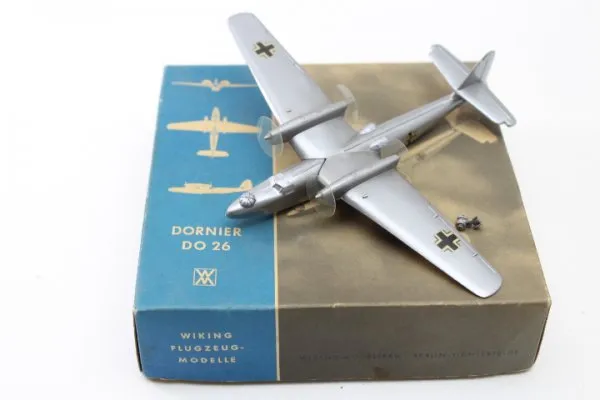 Wiking 1:200 Flugzeugmodell DORNIER DO 26, Wiking Modellbau /Berlin, ca.1960 im Karton