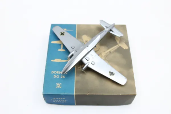 Wiking 1:200 Flugzeugmodell DORNIER DO 26, Wiking Modellbau /Berlin, ca.1960 im Karton