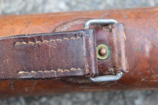 Ww2 swiss army leather container leather quiver