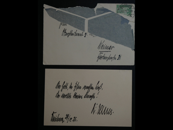 Autograph - Karl Jarres (1874-193) - Deutscher Politiker der DVP in der Weimarer Republik