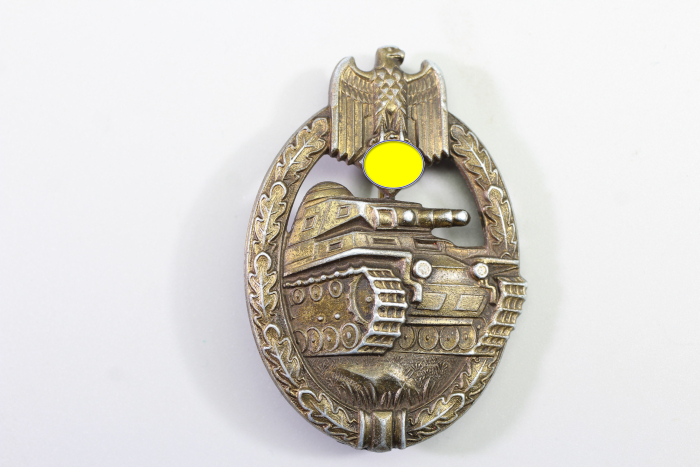 Panzerkampfabzeichen S&L Steinhauer & Lück in Bronze