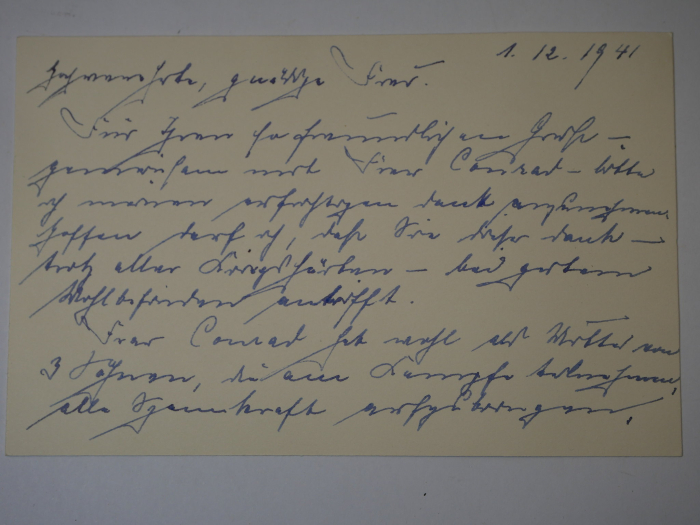 Autograph - Generaloberst Johannes Blaskowitz (1883 - 1948) - Generaloberst, Ritterkreuzträger mit Eichenlaub und Schwerter