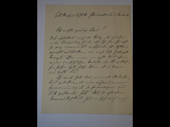 Autograph - Kolonialbeamter Friedrich von Lindequist (1862 - 1945) - Generalkonsul Deutsch-Südwestafrika