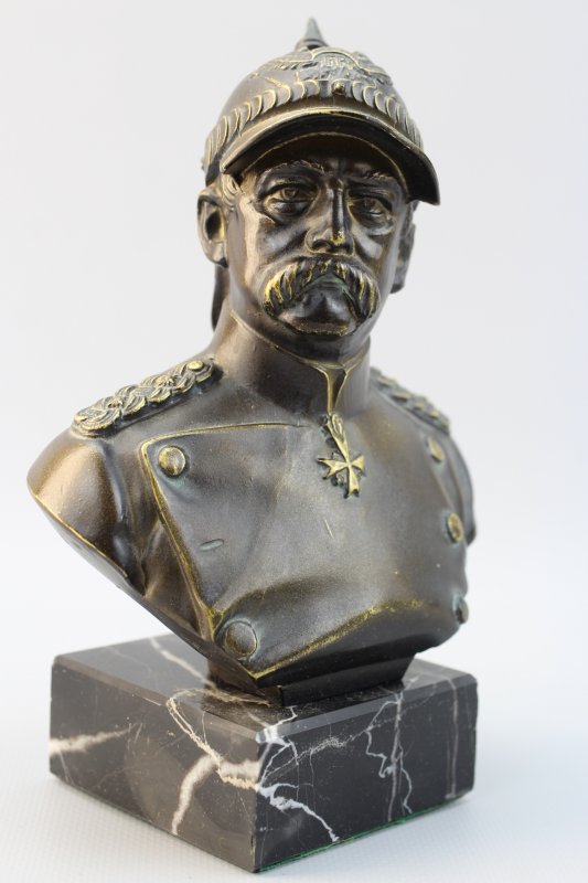 "Bust "Otto von Bismarck" - German statesman"