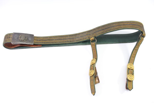 Service saber hanger from the Principality of Saxe-Altenburg