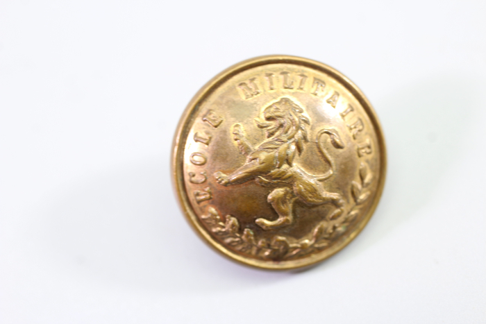 Livree Uniformknopf Messing farbener bayerischen Sergeanten Knopf.