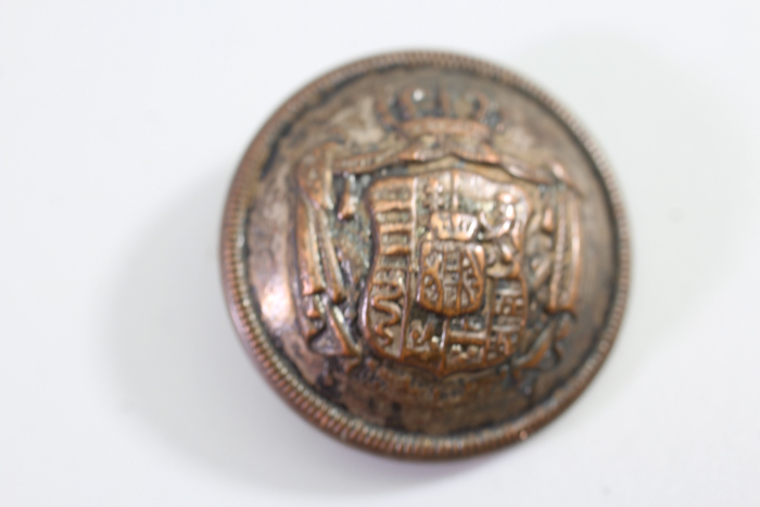 Russischer Livree Uniformknopf Knopf aus Metall, Uniform Knopf