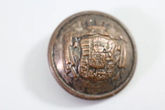 Russischer Livree Uniformknopf Knopf aus Metall, Uniform Knopf