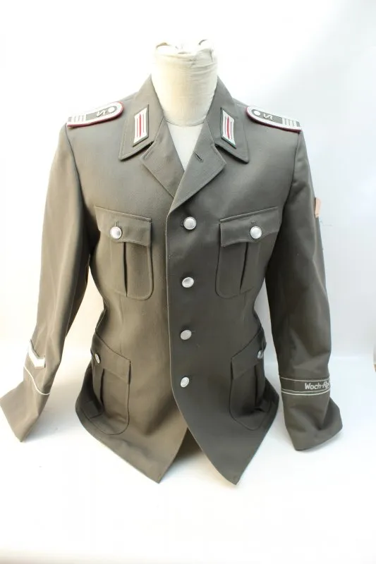 NVA DDR uniform jacket guard regiment "Feliks Dzierzynski" Stasi officer students in the 4th year of study