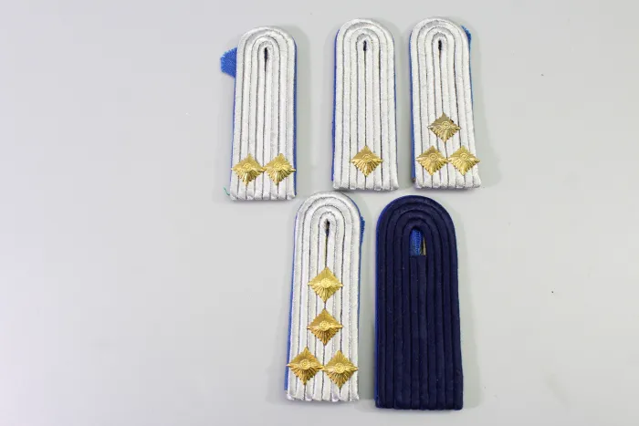 East German National People's Army (NVA) collection of shoulder boards, almost mint condition