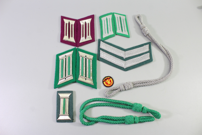 East German National People's Army (NVA) Badges and Cords