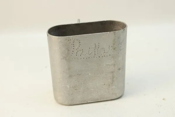 Drinking cup aluminum Bachle 1938 Chateauduh