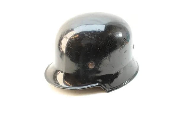 Alt Deutscher Feuerwehrhelm, Stahlhelm Feuerwehr