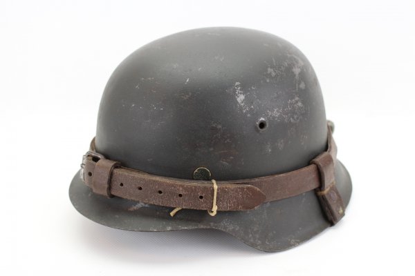 Wehrmacht steel helmet M42 with shoulder strap