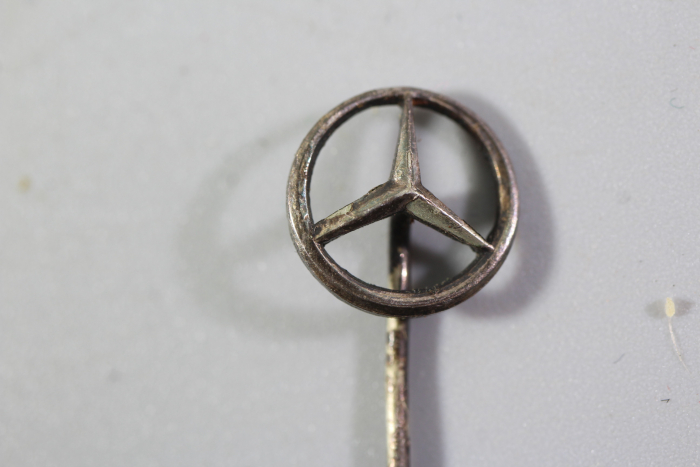 MERCEDES BENZ, Motorsport, Mercedes Star lapel pin, 10mm