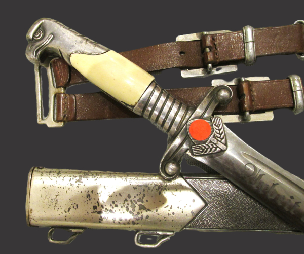M38 RAD Hauer for Führer WKC with Assmann leather hanger