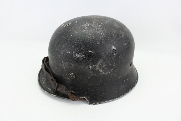 WW2 helmet M34 fire protection police aluminum with inner lining,