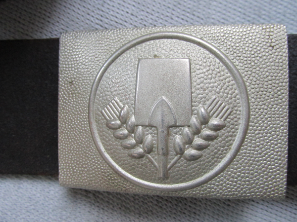 Koppelschloss mit Lederriemen M 1931 Freiwilliger Arbeitsdienst FAD