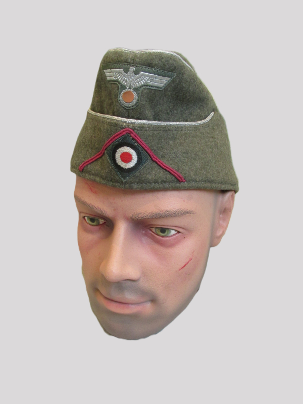 Wehrmacht Schiffchen für Offiziere der Nebelwerfer Truppe