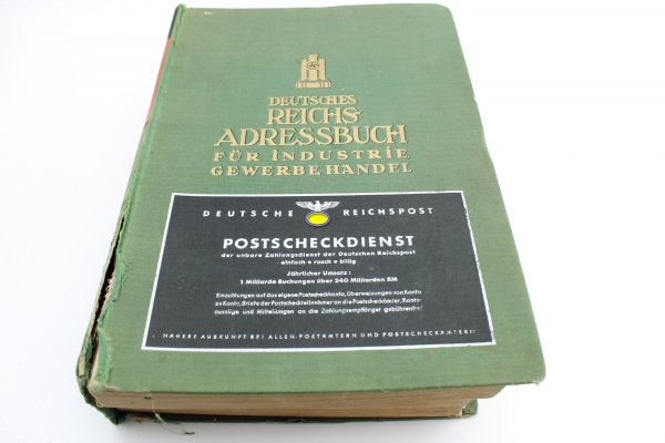 German Reich address book for industry, commerce, trade, agriculture 1942, manufacturers and sales addresses