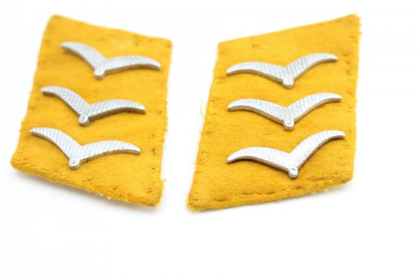 Luftwaffe - Pair of collar tabs of the Corporal Flying Troop