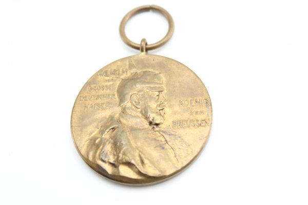 Prussian Emperor Wilhelm I commemorative medal 1897