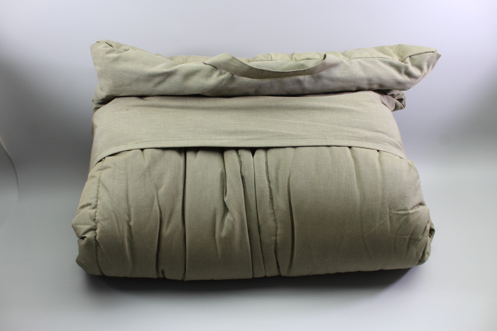 Original East German Army (NVA) Mummy Sleeping Bag for Officers – GDR Sleeping Bag with Mosquito Net