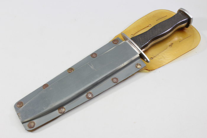 DDR NVA Tauchermesser „Poseidon“ – gefertigt in Mühlhausen (Thüringen) Militärisches Sammlerstück aus der ehemaligen DDR